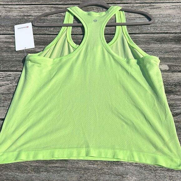 Lululemon Swiftly Tech Racerback Tank Top 2.0 Race Length neo mint NWT size 10 - Picture 6 of 7